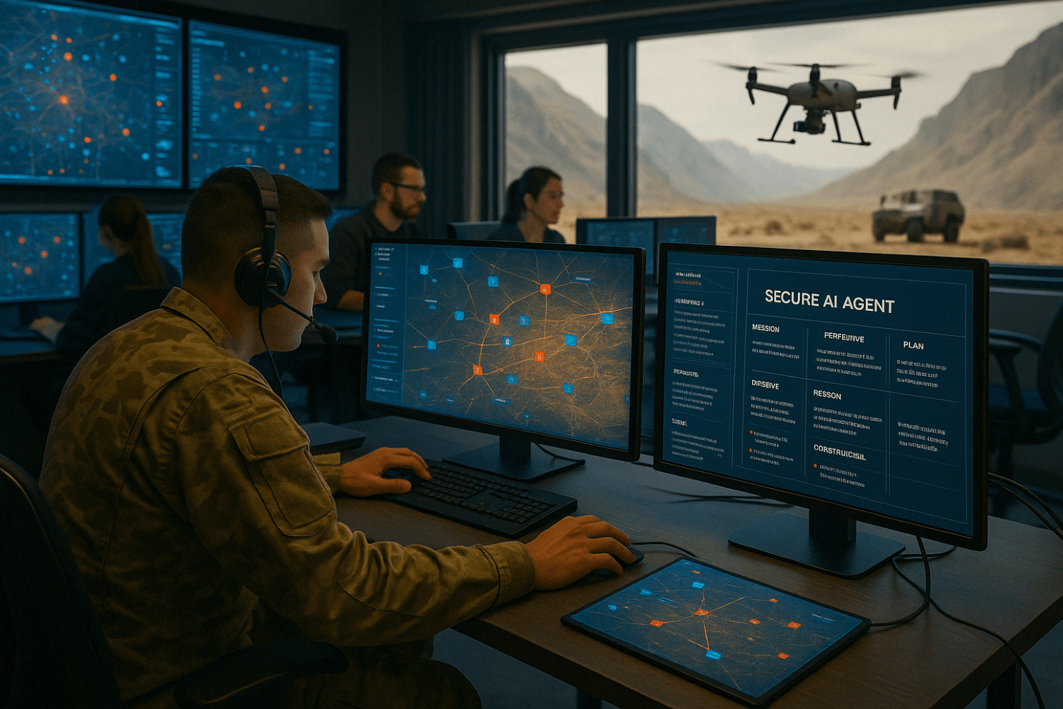 Mission Critical Decision Intelligence - Background Generated By Open AI ChatGPT 4.0